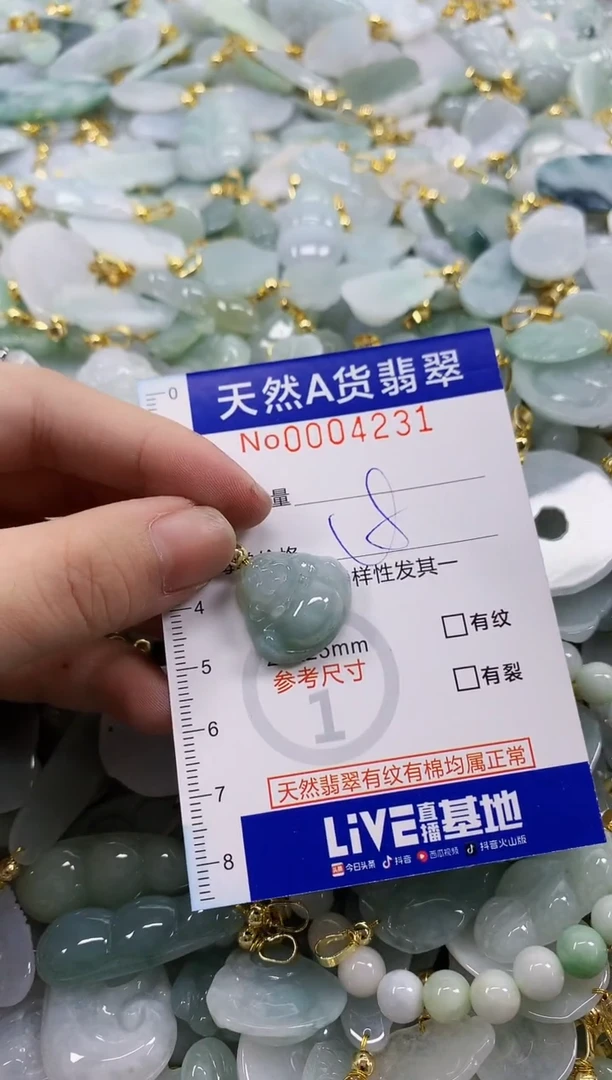 颈饰未镶嵌翡翠天然A货翡翠