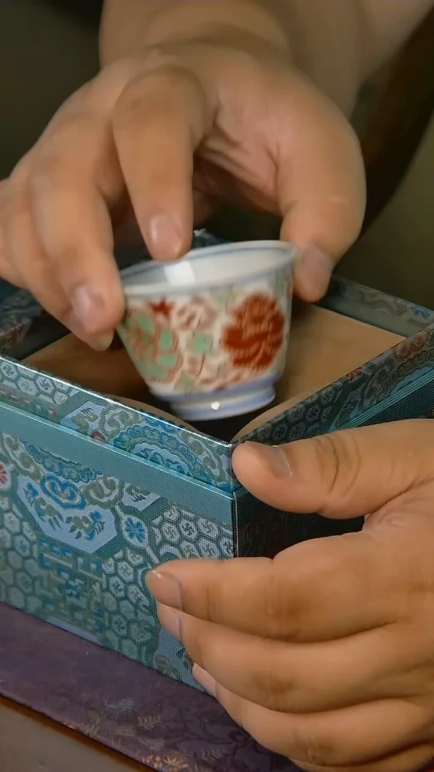 杯手工手绘杯杯很美丽