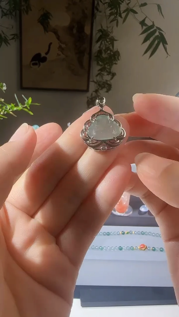 吊坠(不含链)未镶嵌翡翠SB004翡翠