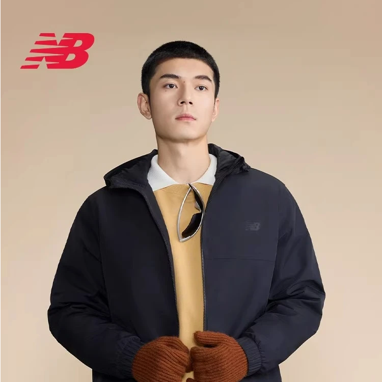 New Balance NB官方 25新款男士时尚运动休闲梭织外套 AMJ51383