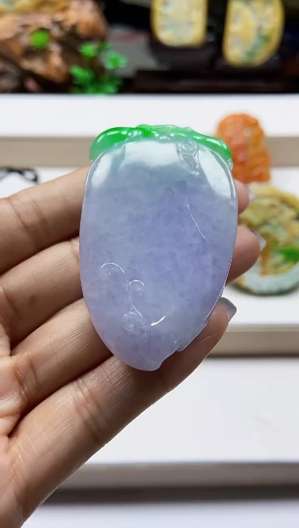 颈饰未镶嵌翡翠翡翠A货