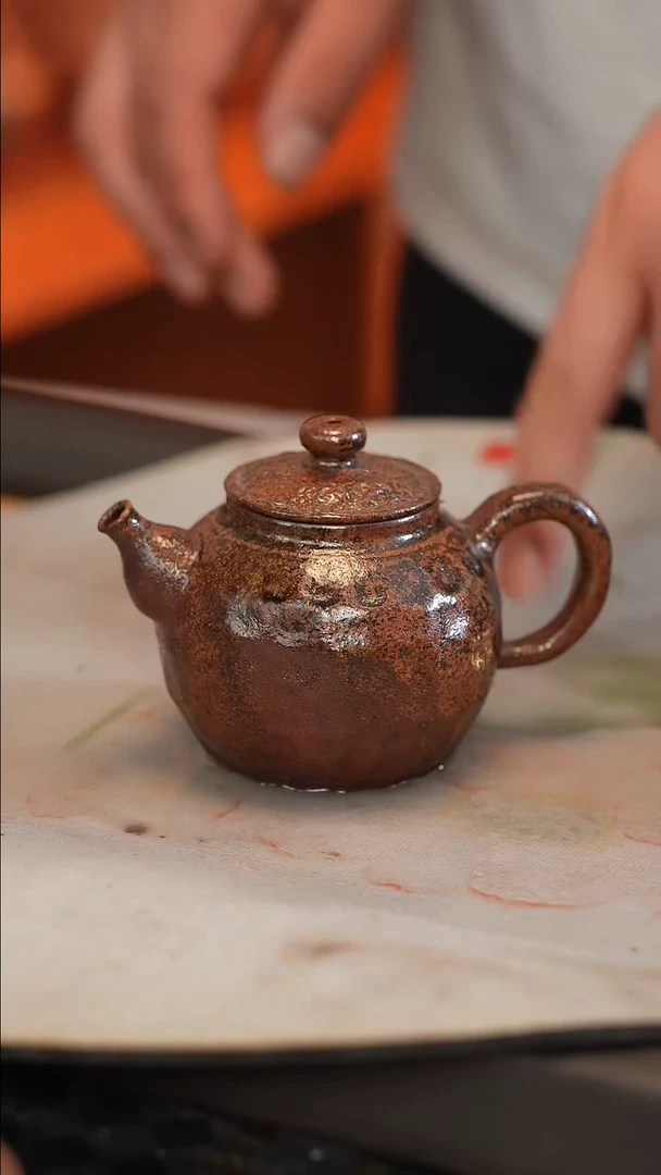 茶壶紫砂原矿手工制作4号