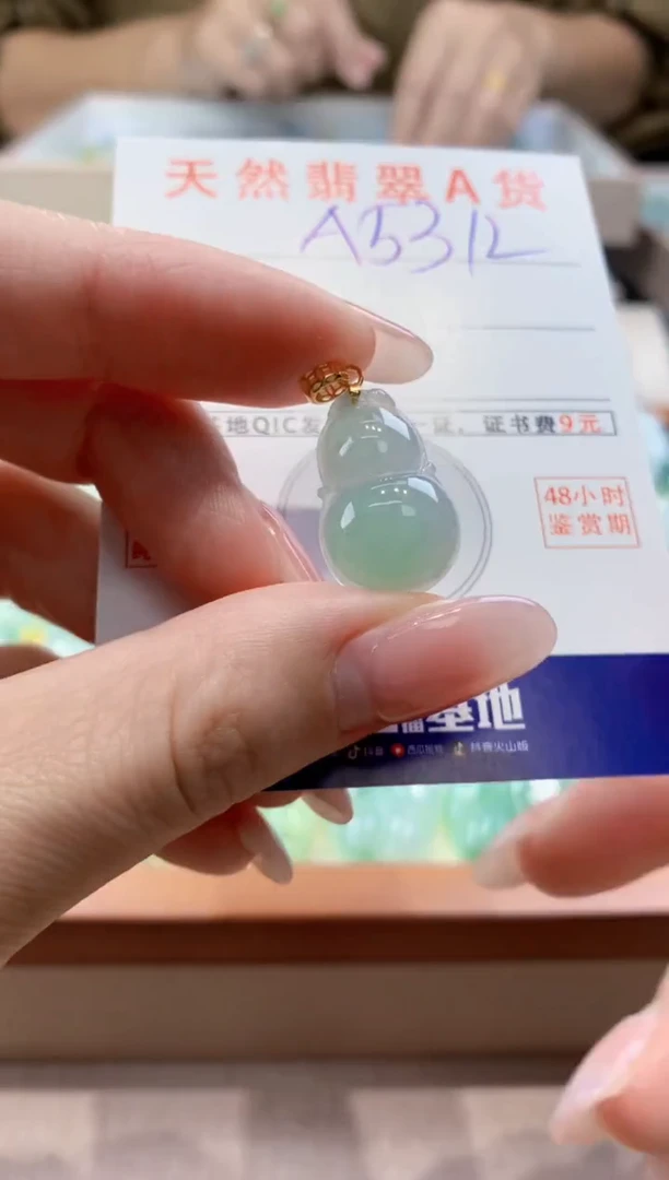 颈饰未镶嵌翡翠天然缅甸a货翡翠
