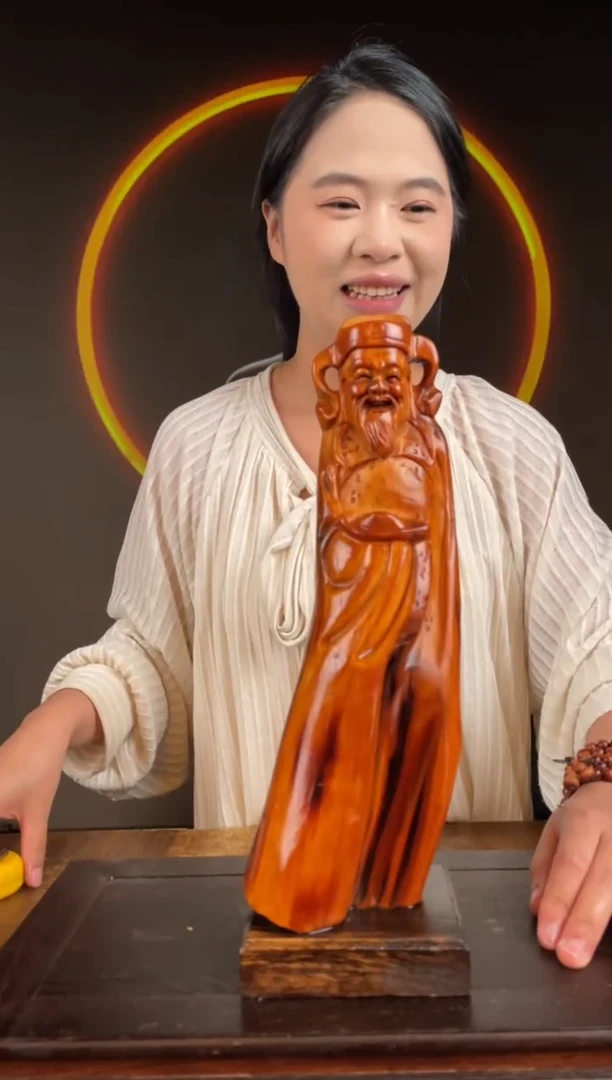 柏木（崖柏）手工摆件,先抢先得! 编号:89