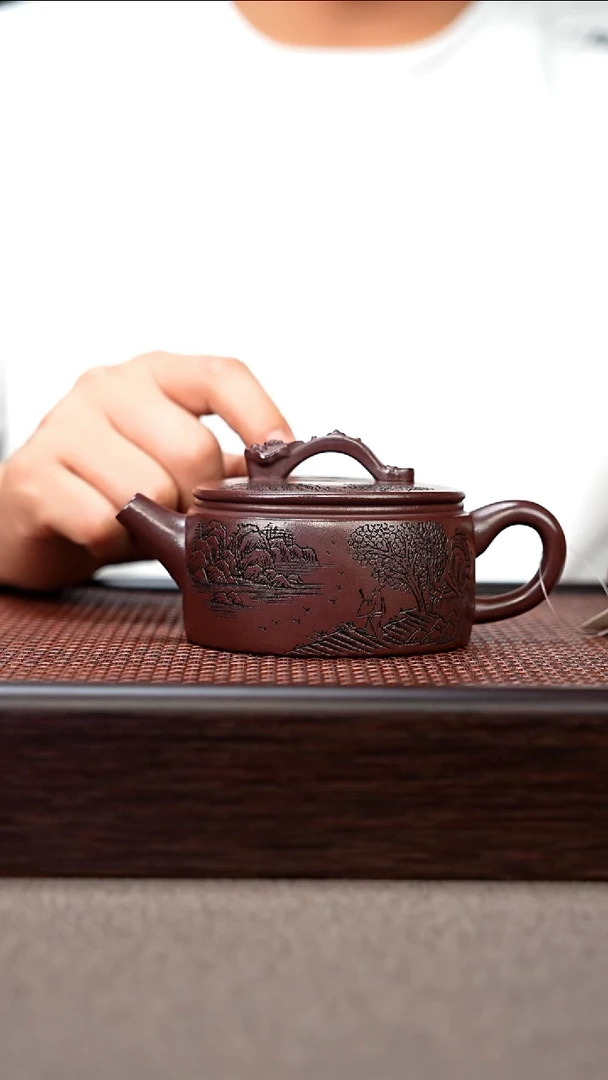茶壶紫砂宜兴原矿手工紫砂壶