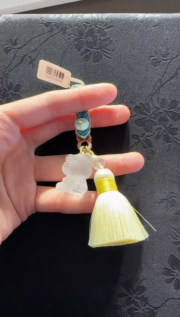 未镶嵌手链水晶小熊款