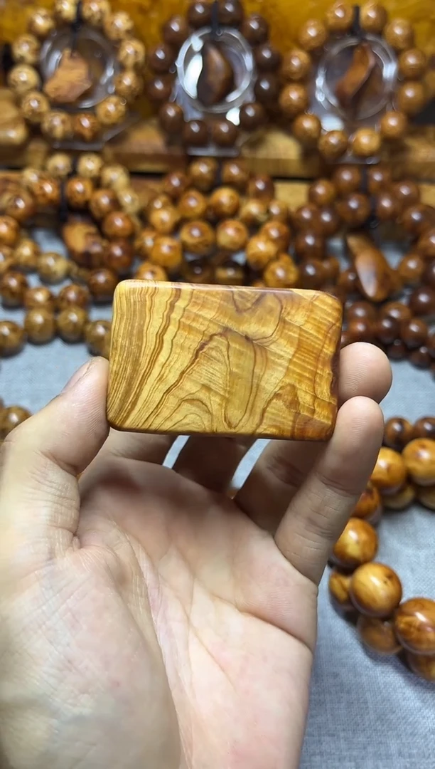 【闪购商品】柏木（崖柏）木艺太行崖柏水波无事牌