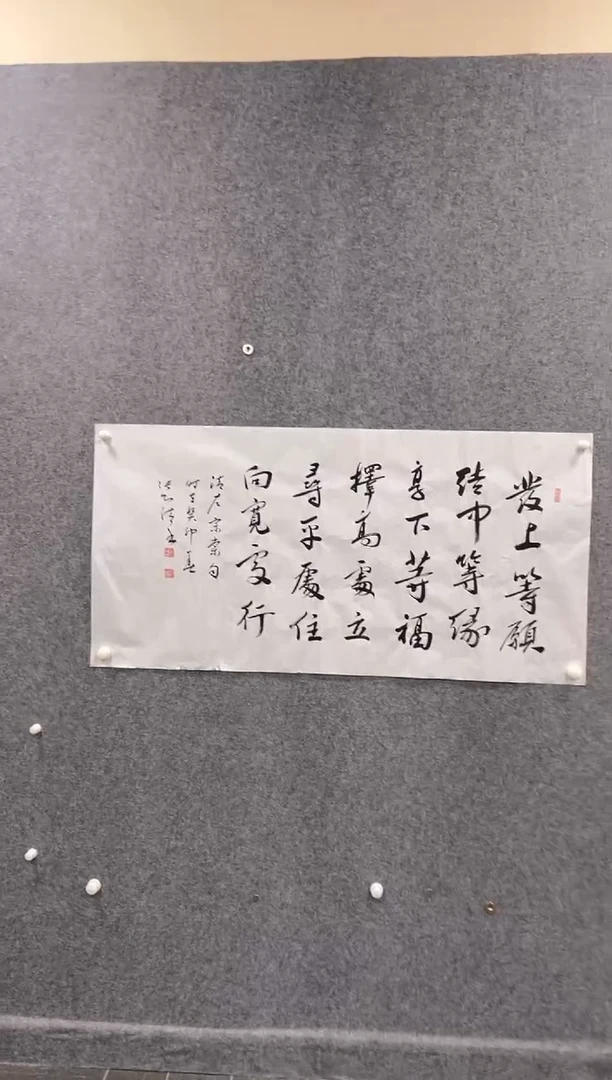 书法张则清《发上等才》