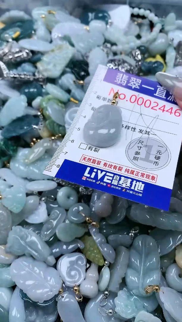 【闪购商品】翡翠吊坠(不含链)未镶嵌2446