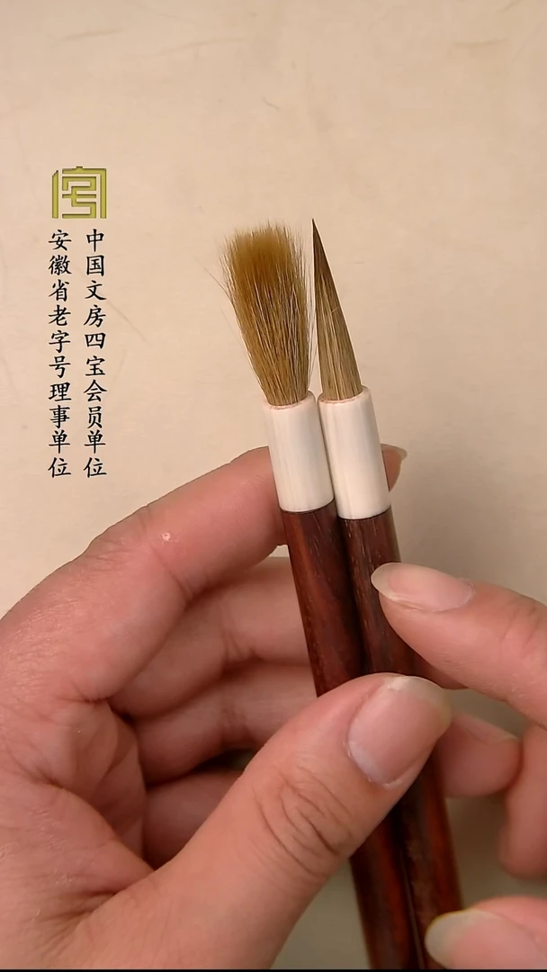 【行云流水  狼毫中楷  出锋3.0口径0.65】限时福利发2支