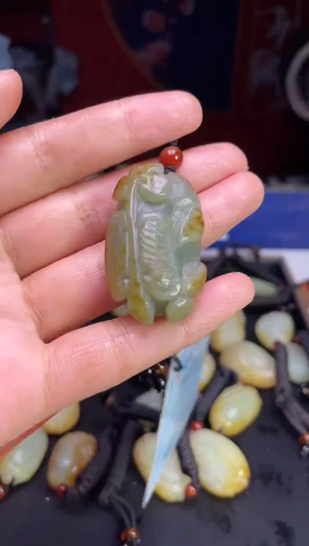 颈饰未镶嵌和田玉123