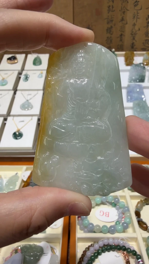 未镶嵌挂件翡翠A货翡翠多样性孤品