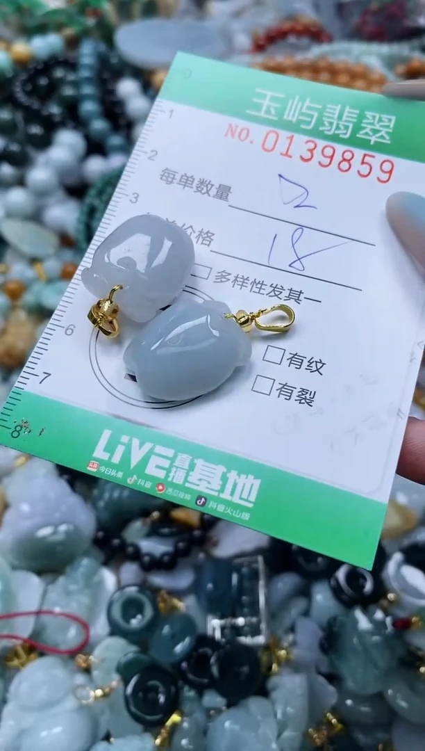 翡翠未镶嵌颈饰闪购0139859