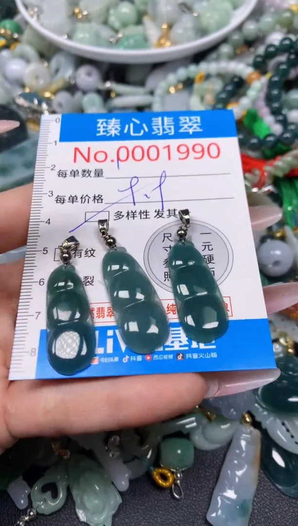 【闪购商品】翡翠颈饰未镶嵌含绳0001990