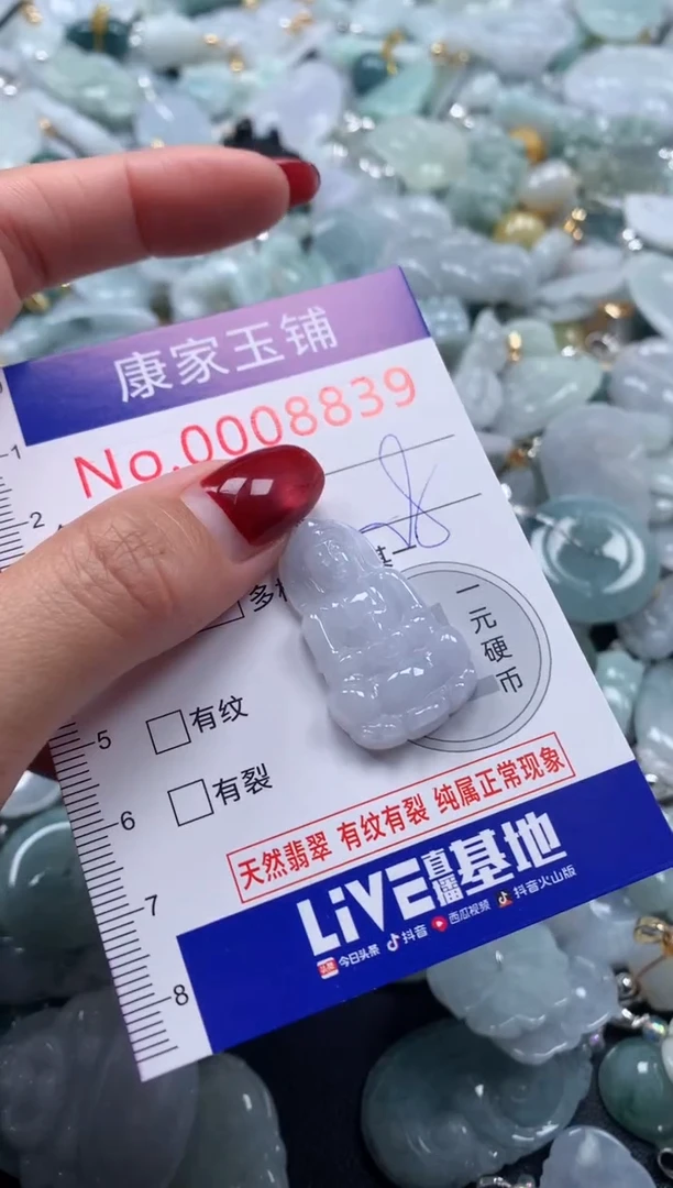 颈饰未镶嵌翡翠8839