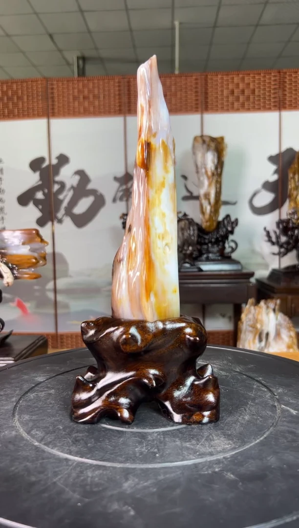 未镶嵌珠宝奇石硅化玉3