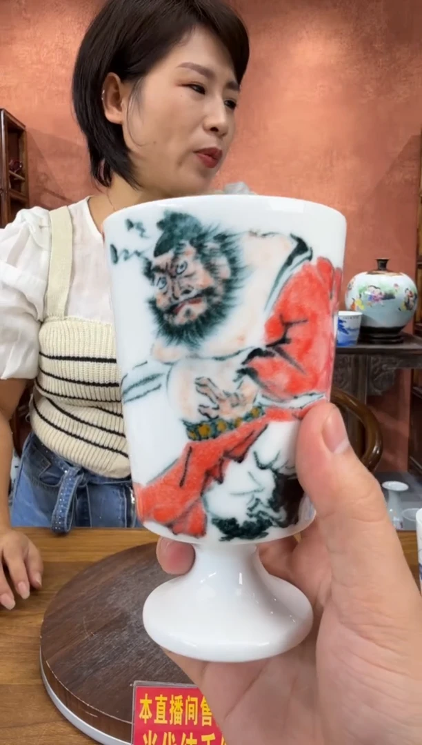 吴义松陶盟手绘陶瓷编码：3359