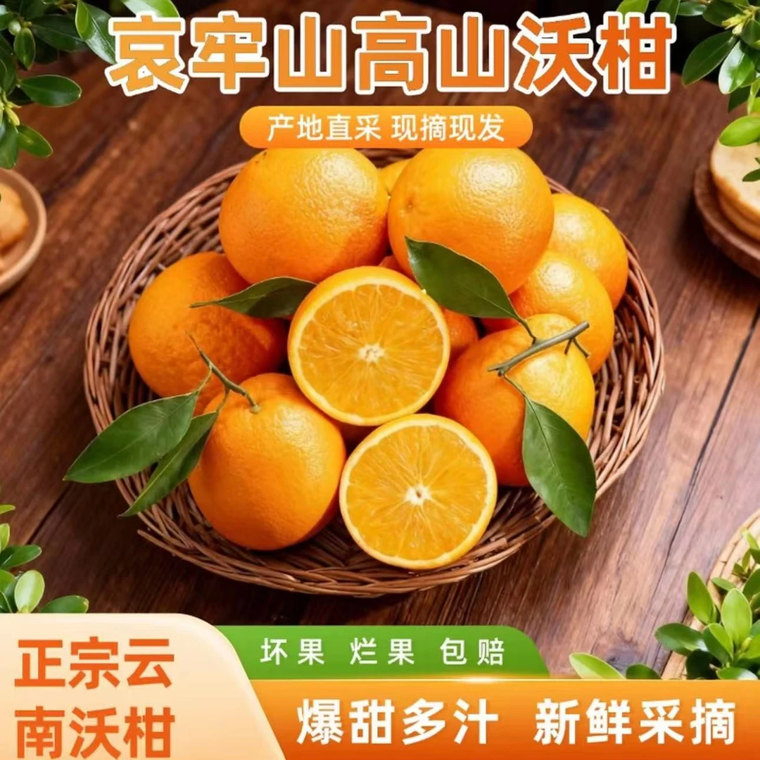 【果色甜香专属】云南哀牢山沃柑  甘甜爽口多汁 低热低卡 老少皆宜