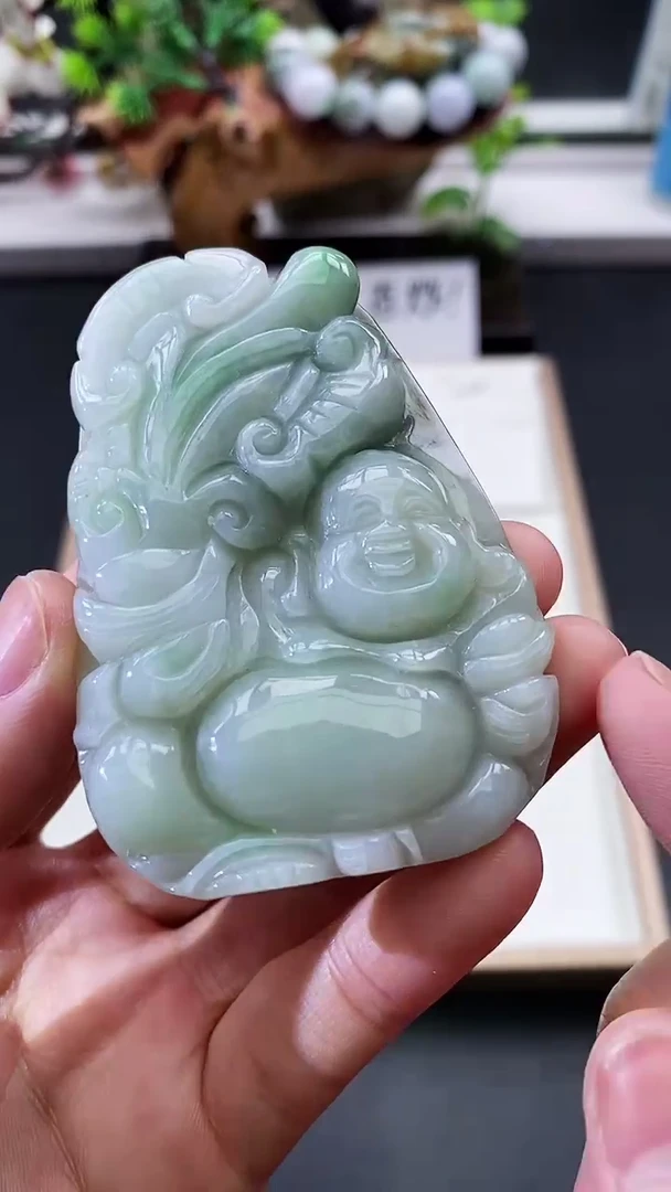 颈饰未镶嵌翡翠天然缅甸A货翡翠