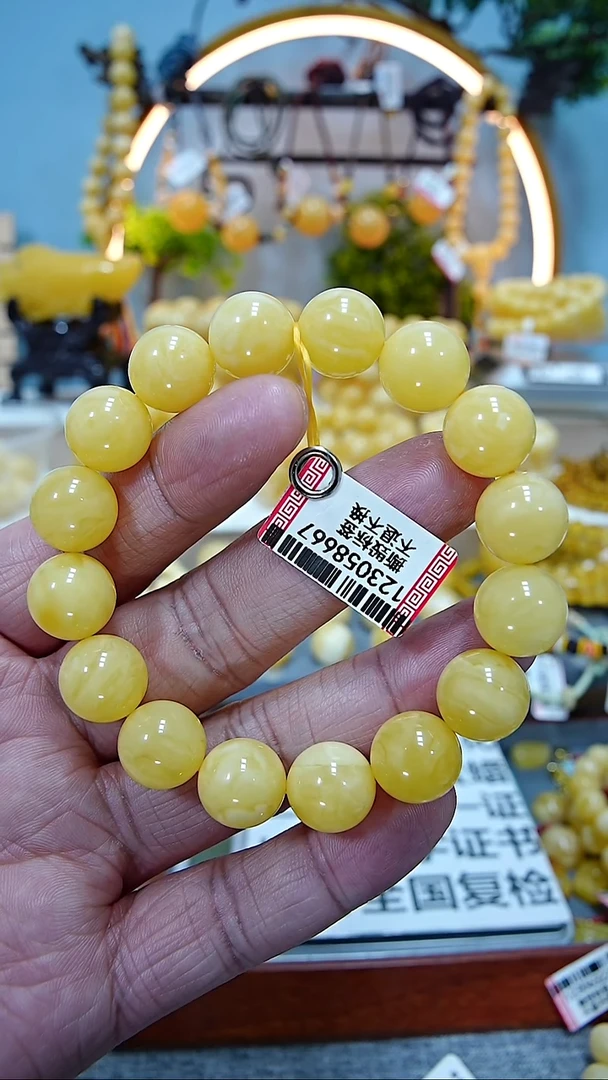 【闪购商品】蜜蜡手链未镶嵌12.8******