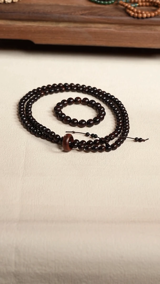 【闪购商品】檀香紫檀（小叶紫檀）无事牌小叶紫檀手串