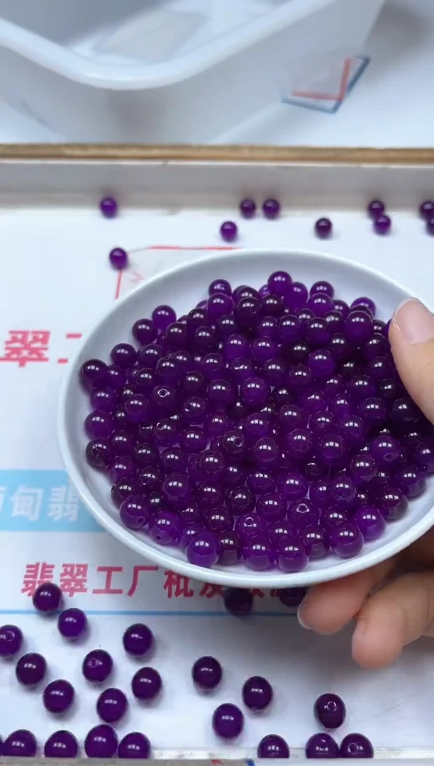 玛瑙/玉髓散珠未镶嵌C564舒 具 来8mm25颗8元