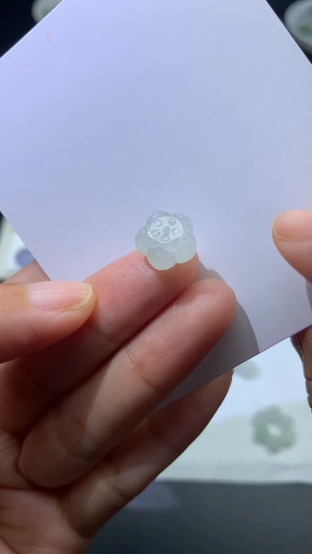 未镶嵌定制翡翠卡10.7-7.5