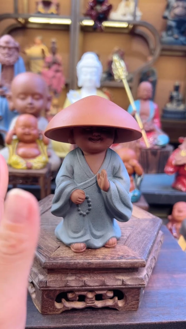 紫砂茶宠器闵紫砂茶宠摆件