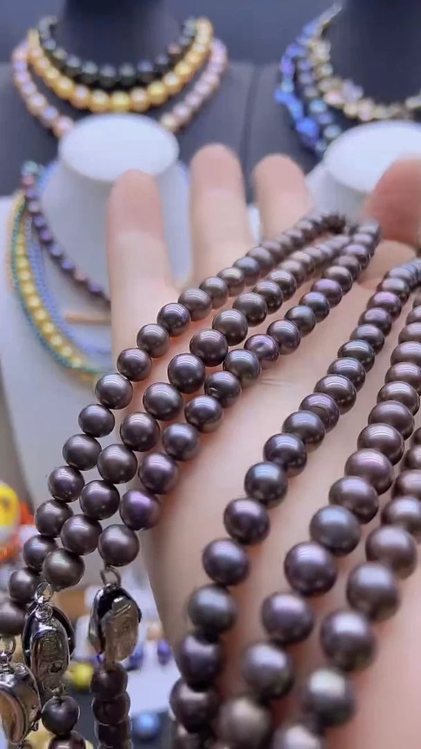 淡水珍珠未镶嵌颈饰1