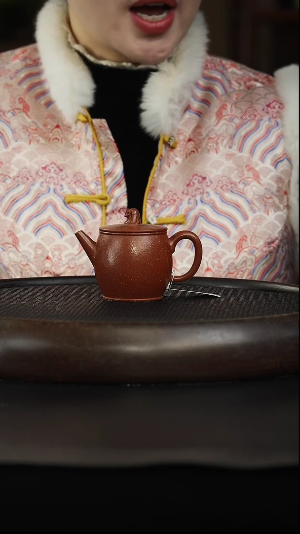 茶壶紫砂15 红降坡 160cc左右