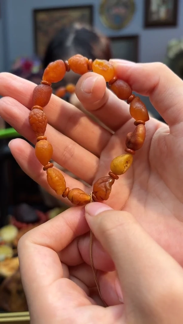 手串琥珀未镶嵌手串
