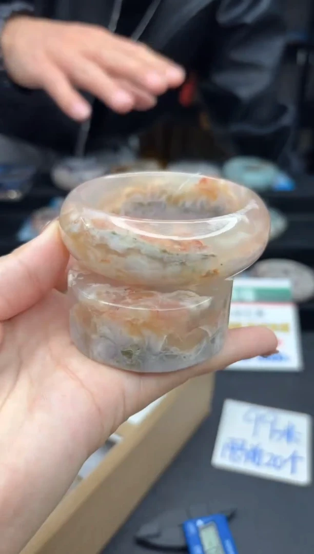 【闪购商品】石英质玉手镯未镶嵌219（57圈赠送镯心）