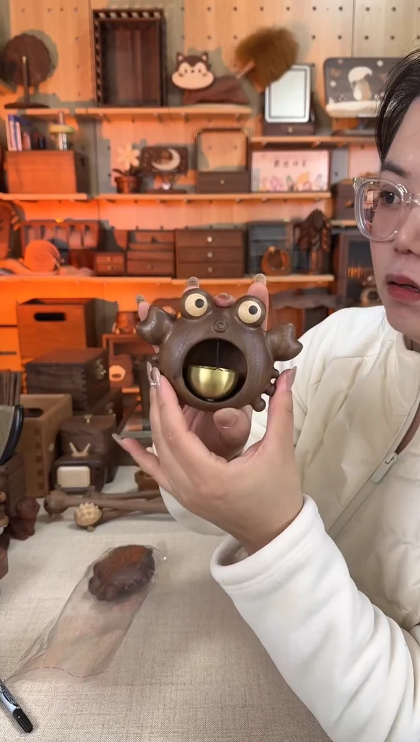 木北美黑胡桃螃蟹门铃