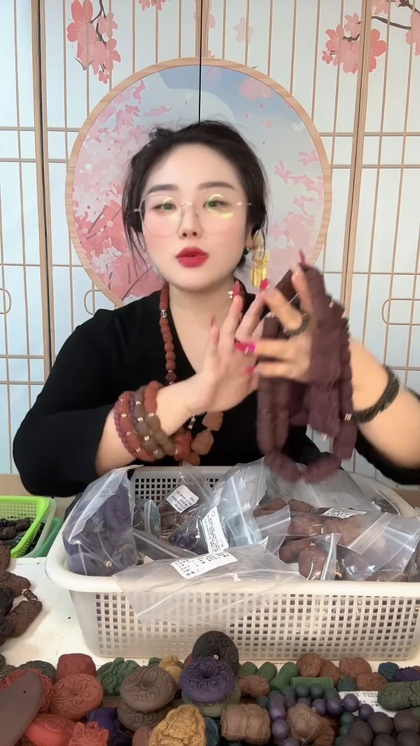 泥塑黛紫玉兰关二爷斜挎