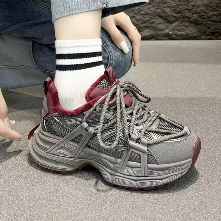 1001 新款秋冬运动时尚休闲老爹鞋