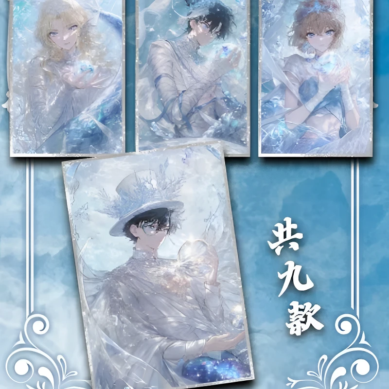 【玩法合集】星轨文创名侦探柯南全亚克力色纸国卡文创收藏卡