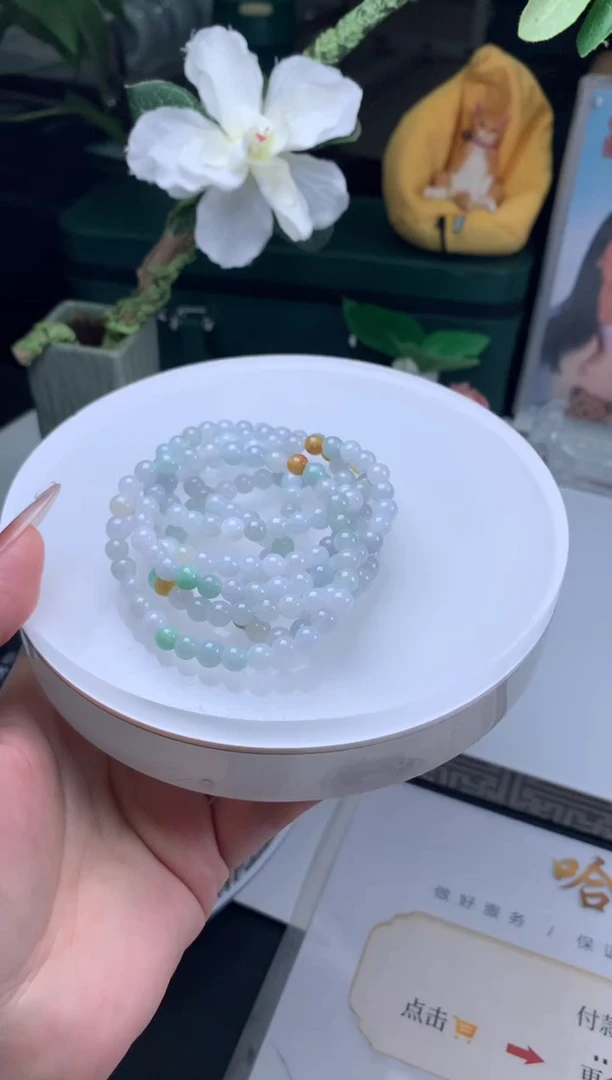 【闪购商品】翡翠手串未镶嵌珠串多样性发一件