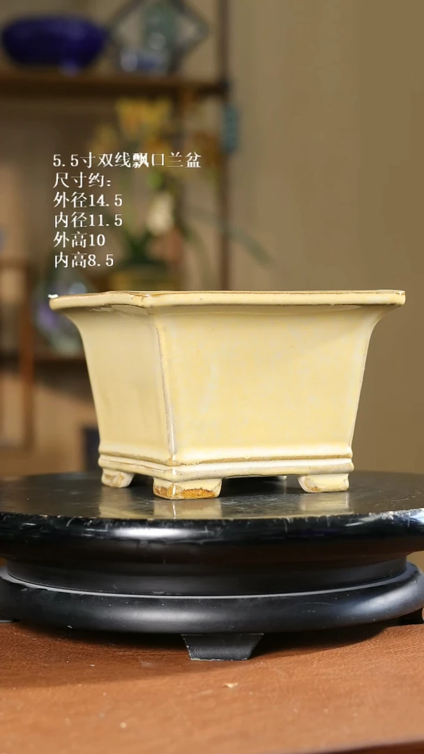 5.5寸双线飘口兰盆106