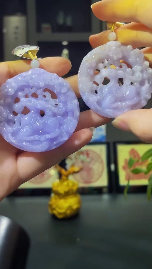 翡翠未镶嵌颈饰MFC0721014（多样性发其一）