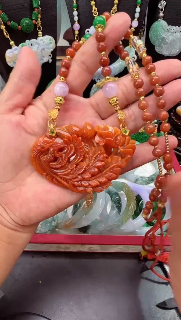 颈饰未镶嵌翡翠梦*吊坠