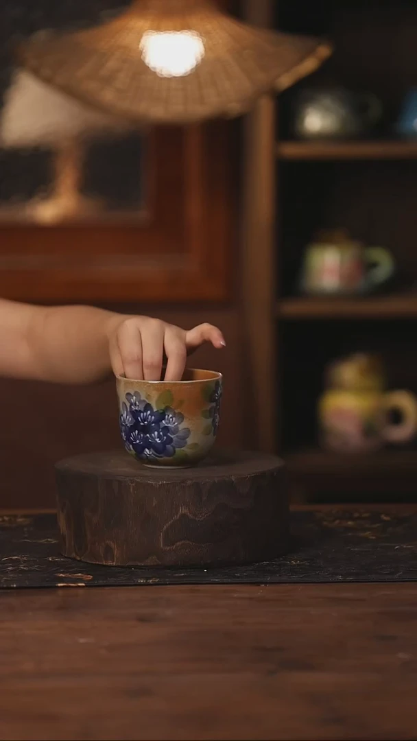 陶瓷景德镇高温釉下手绘陶瓷187