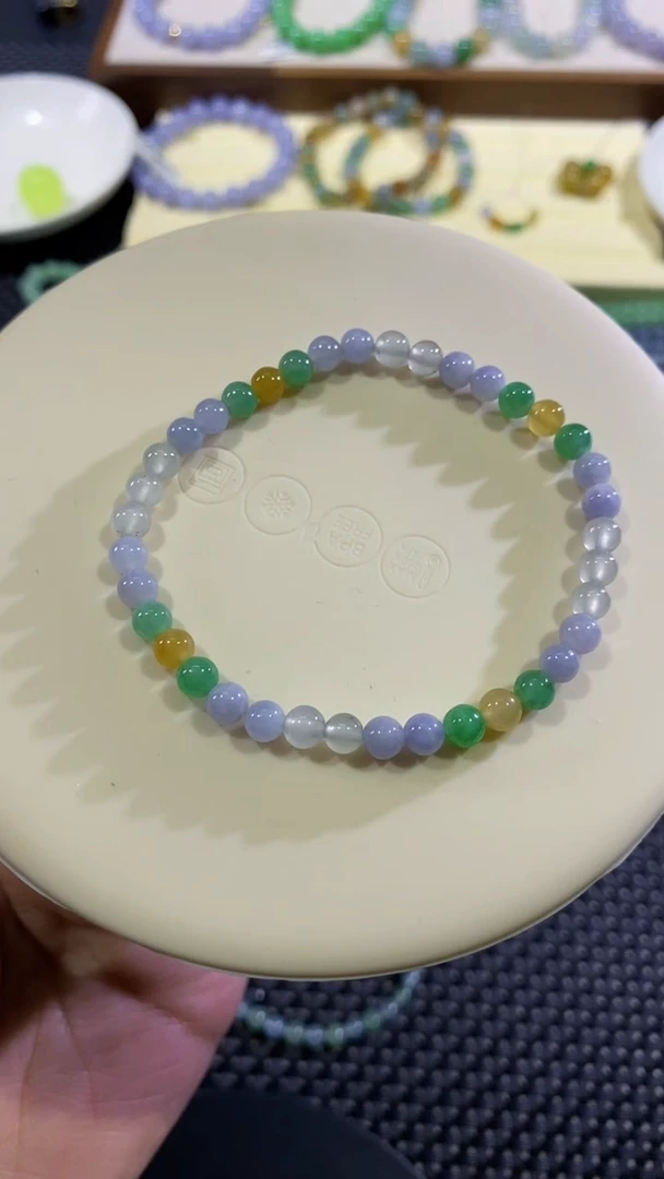 翡翠散珠天然翡翠A货