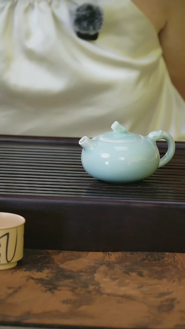 摆件望瓯陶溪川粉青西施壶001yqt