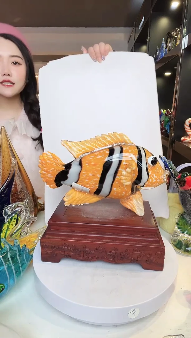 【闪购商品】茶盏琉璃摆件家居摆件