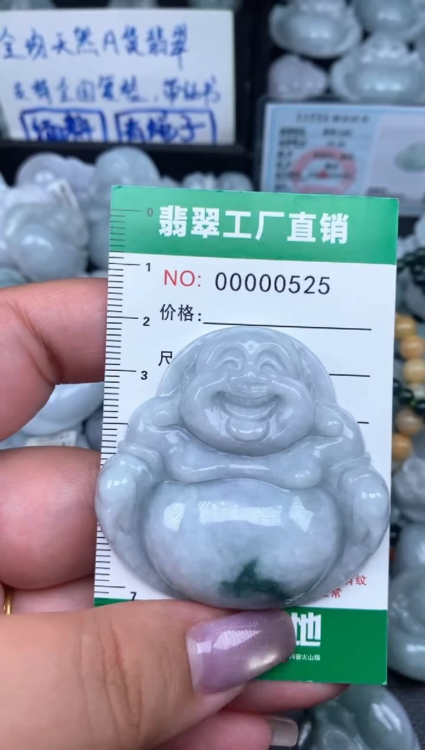 翡翠未镶嵌颈饰缅甸天然A货翡翠0525