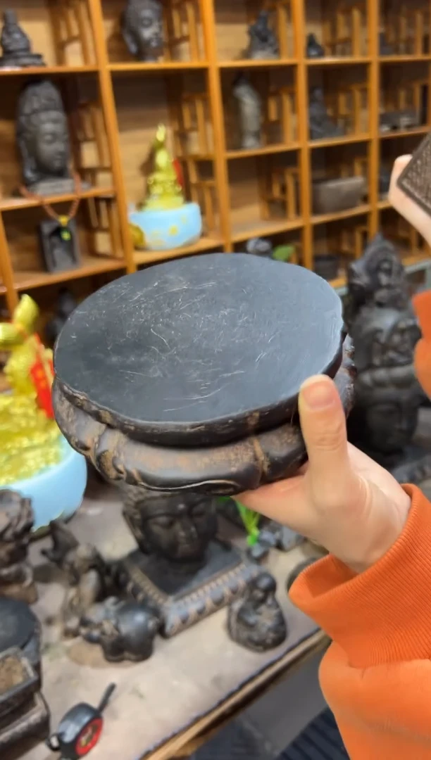 陶土【火山泥】金箍坛底座