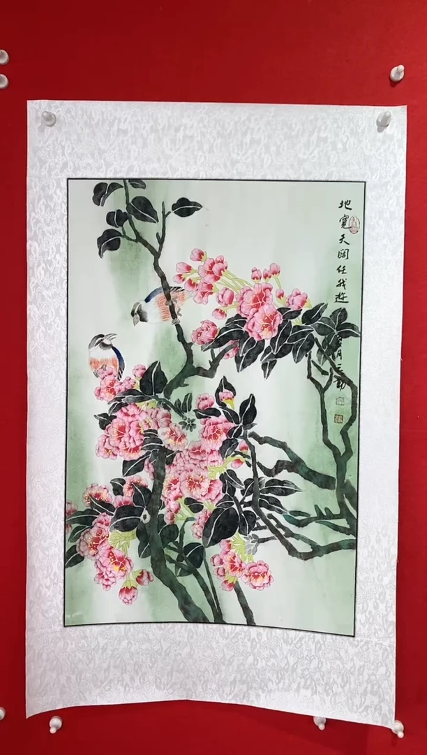 国画国画NYQ杰牛云勤老师作品
