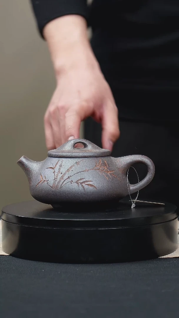 【闪购商品】紫砂茶壶061石瓢手工紫砂壶