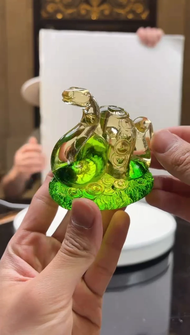 【闪购商品】摆件AJ06603玉玺蛇艺术摆件