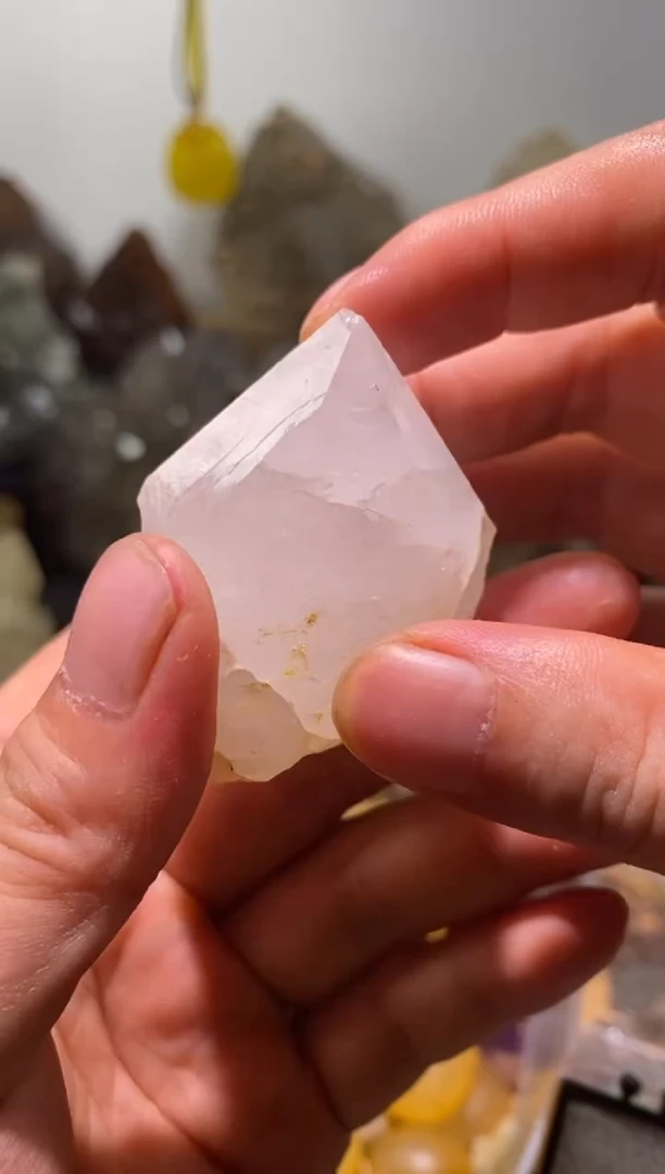 水晶珠宝半成品未镶嵌20号白水晶